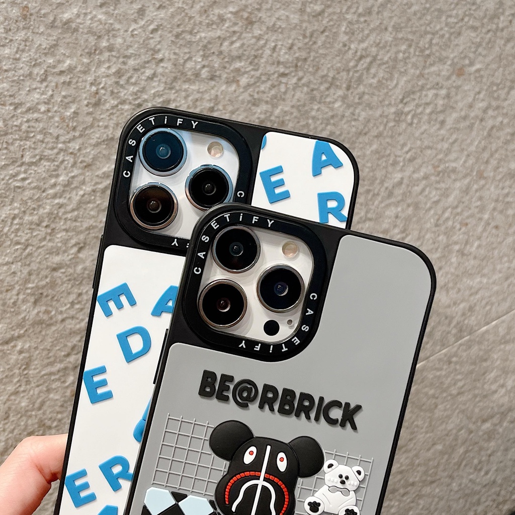 Sang Trọng Ốp Điện Thoại Silicon Hình Chú Gấu Cho iphone 13 Pro Max i13 13pro 11 Pro Max i11 X XR Xs Max 7 plus 8 plus 6 6s 6plus 6splus 12Pro 12 Pro Max