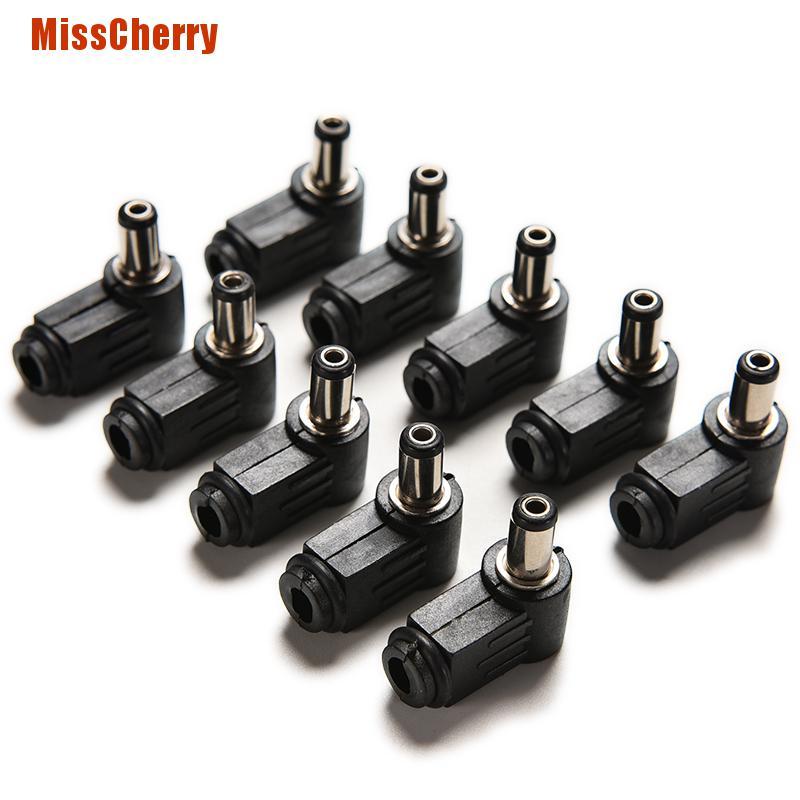 Bộ 10 Đầu Nối Nguồn Dc 2.1x5.5mm Chất Lượng Cao