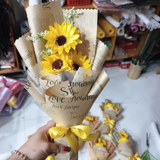 Sáp hướng dương 3 bông