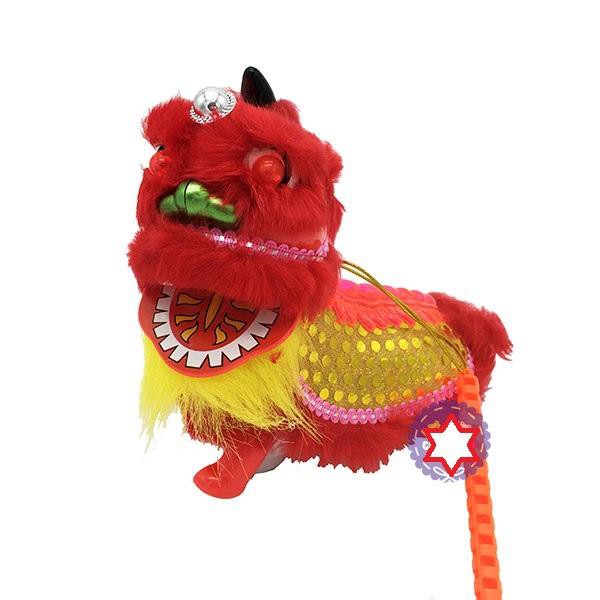 Lồng đèn trung thu múa kỳ lân chạy pin có đèn nhạc cho bé..GREAT