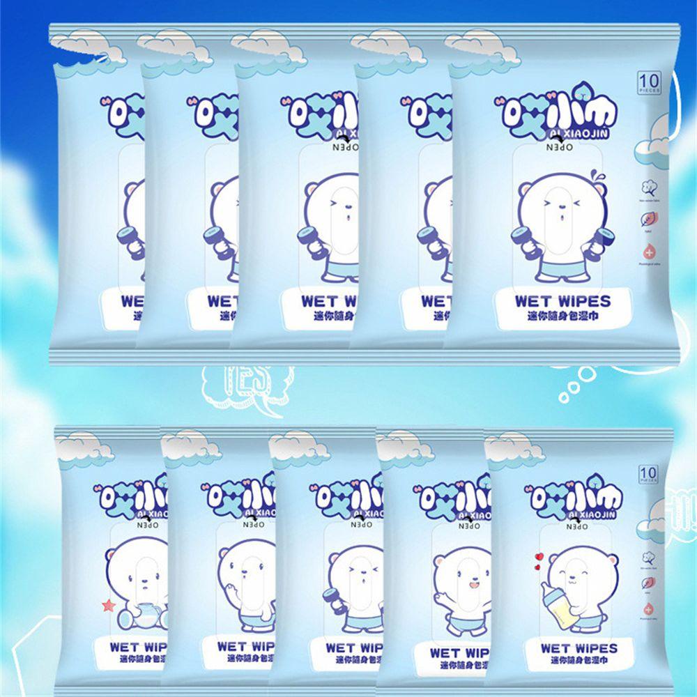 Set 10 / 50 / 100 Bông Tăm Vệ Sinh Dùng Một Lần Không Gây Dị Ứng Cho Bé