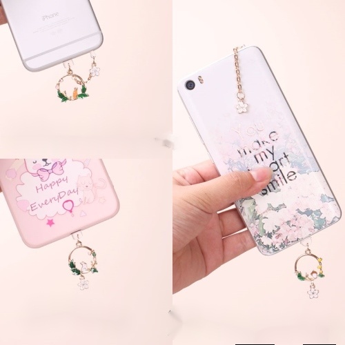 Nút Bịt Ổ Cắm Điện Thoại Chống Bụi Hình Thỏ Dễ Thương Cho Điện Thoại Di Động