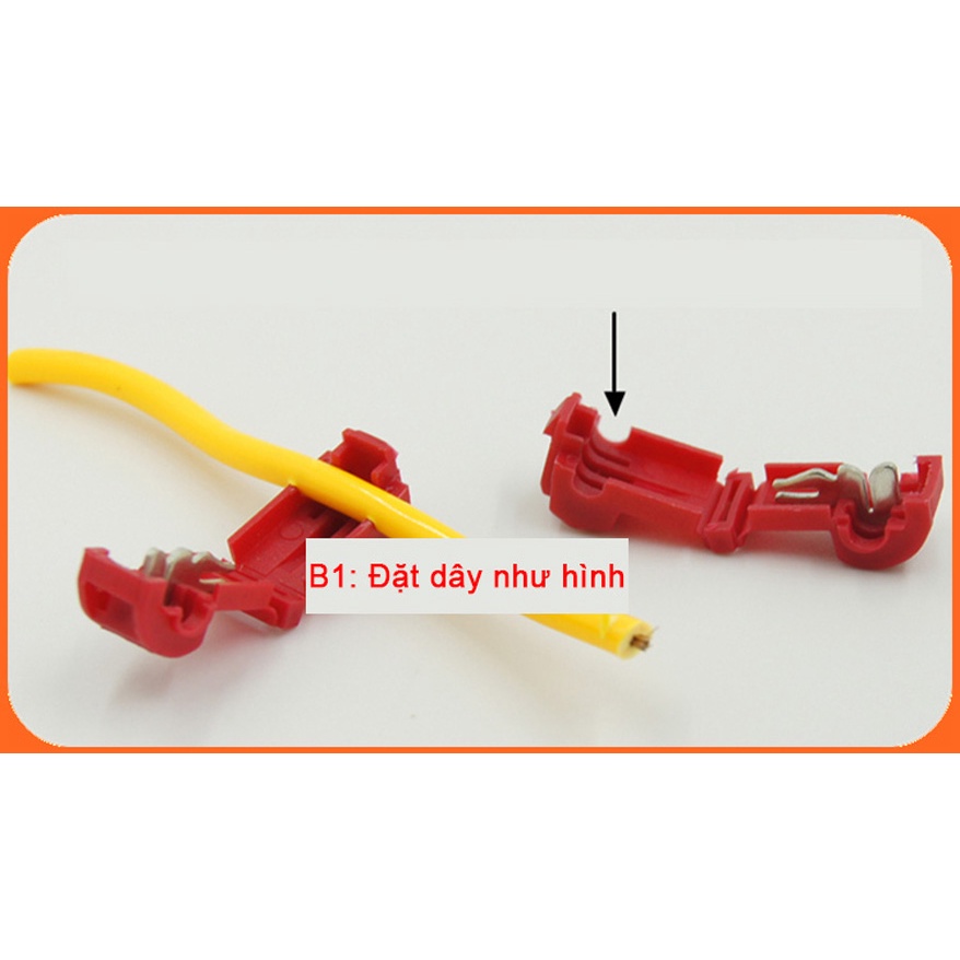 Bộ 30 cái cút nối dây điện chữ T T1 T2 T3