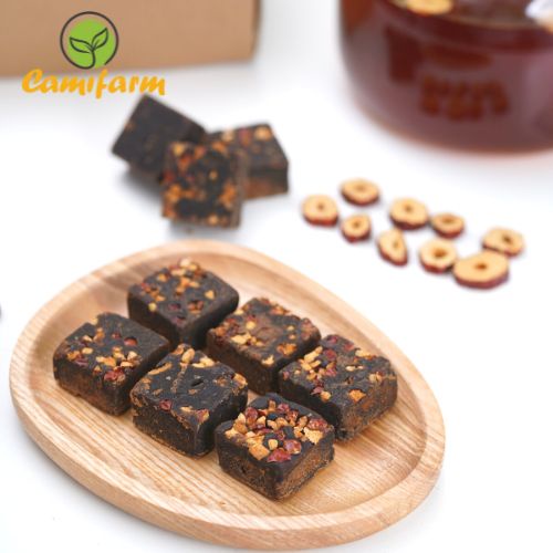Trà táo đỏ đường nâu Camifarm Hộp 30 viên dưỡng sức, hỗ trợ giảm cân, làm đẹp da......