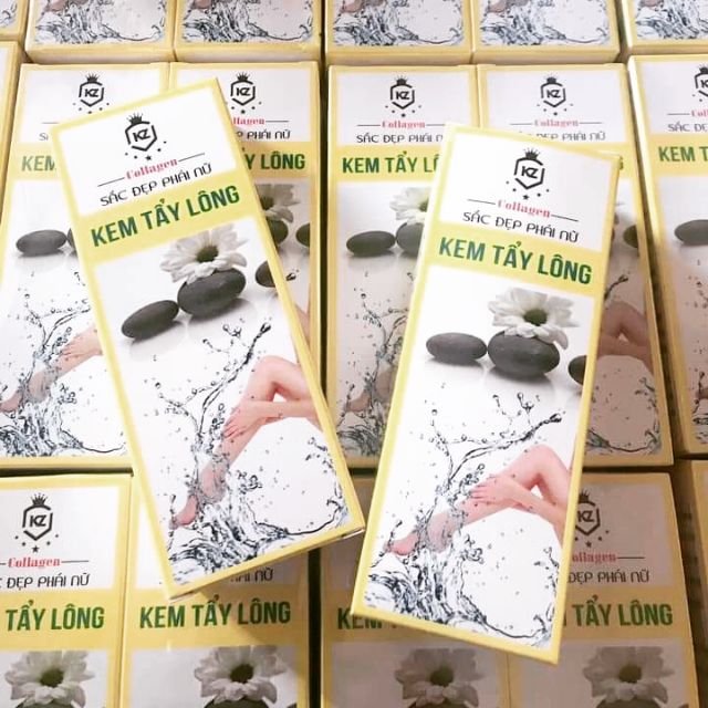 Kem tẩy lông collagen cao cấp
