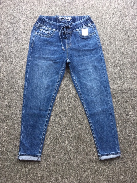 QUẦN JEANS NỮ LƯNG THUN XUẤT KHẨU (45-65kg) | BigBuy360 - bigbuy360.vn