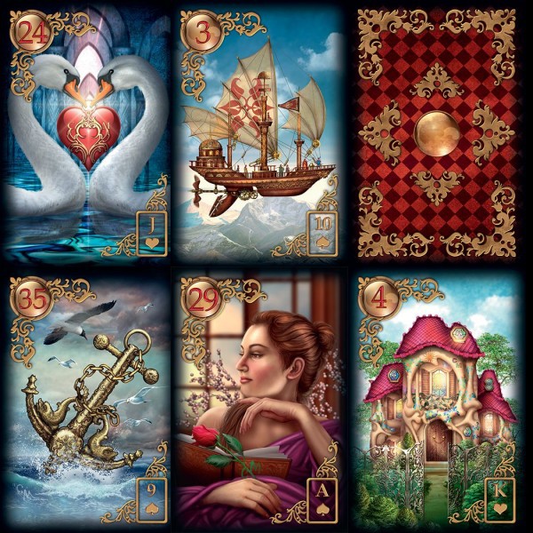 Bài Gilded Reverie Lenormand