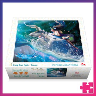 Tranh xếp hình cung hoàng đạo 475 mảnh - Kim Ngưu
