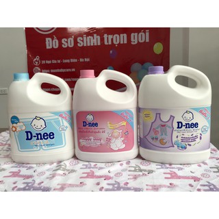 Nước giặt xả Dnee cho bé chai 3000ml