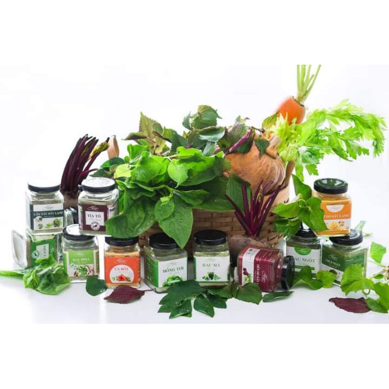 Bột rau củ sấy lạnh NGUYÊN CHẤT