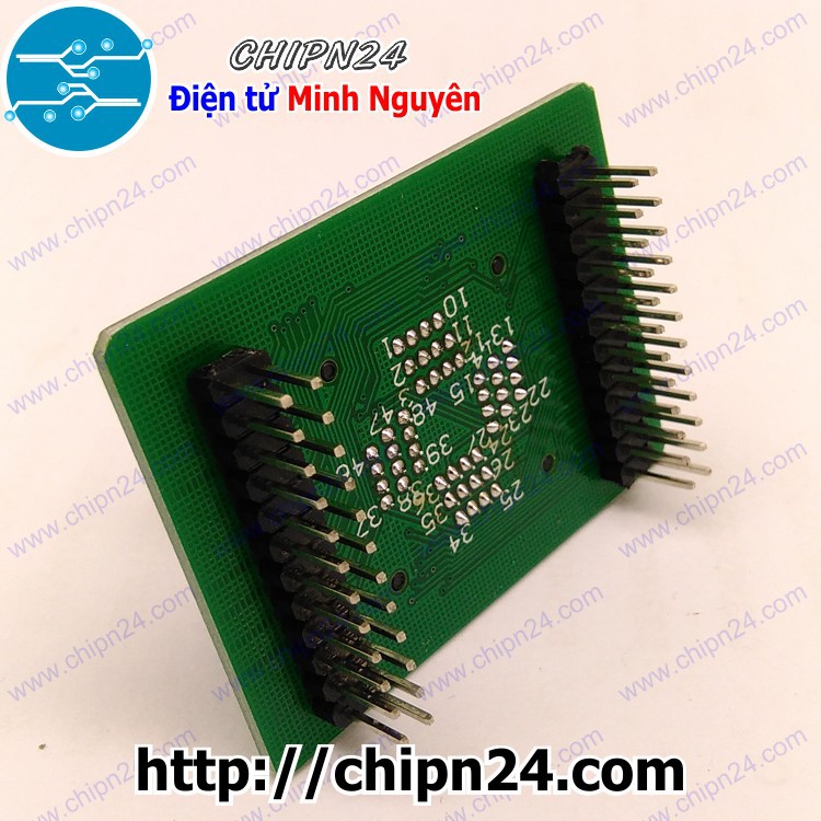 [1 CÁI] Đế nạp IC dán QFP48 (0.5mm)