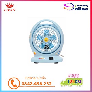 (Giá Tại Kho) Quạt Hộp Mini Lifan HO-MI - Giao Màu Ngẫu Nhiên