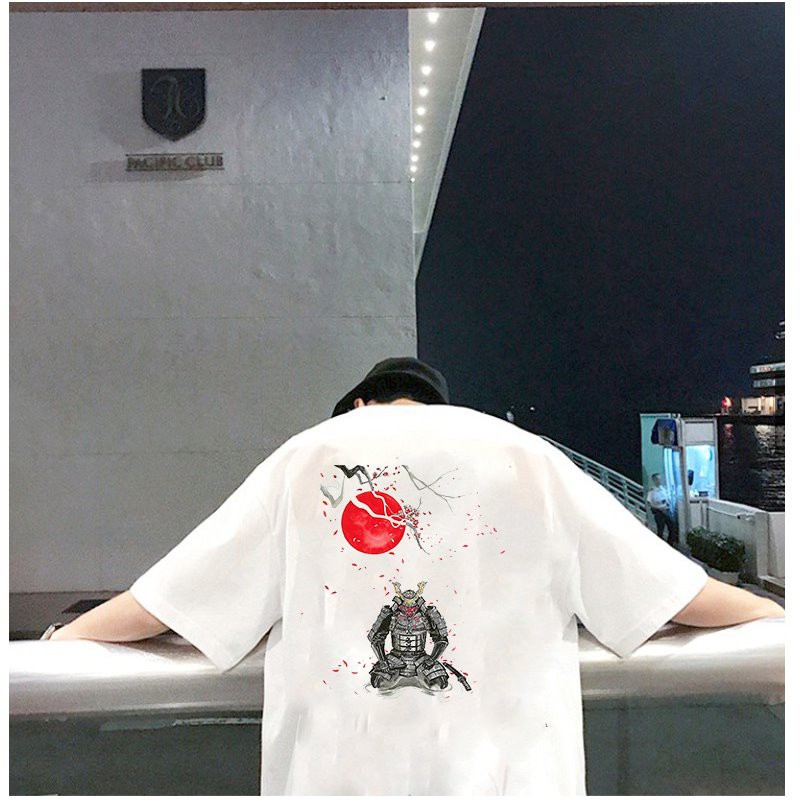 Áo thun unisex form rộng phong cách Nhật Bản đẹp độc lạ vải dày mịn 2019T1643