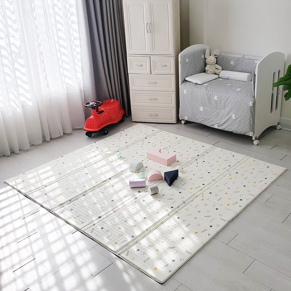 |Baongubaby| Thảm Chơi cho bé Umoo xốp XPE - Gấp gọn, Dày 1,5cm, Không Mùi, Không Thấm Nước