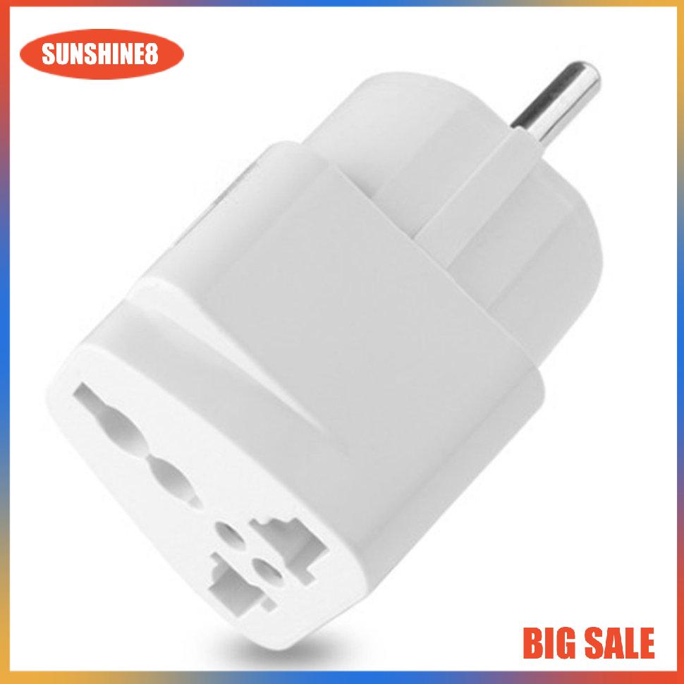 【SUN】[NEW]Universal AU US UK to EU AC Power Plug Travel Home Converter Adapter