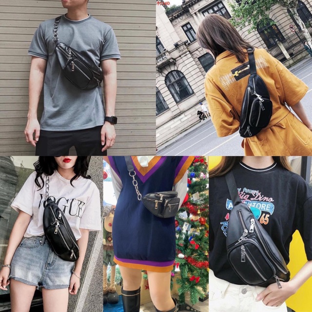 Túi bao tử đeo chéo đeo bụng Nam Nữ | BigBuy360 - bigbuy360.vn