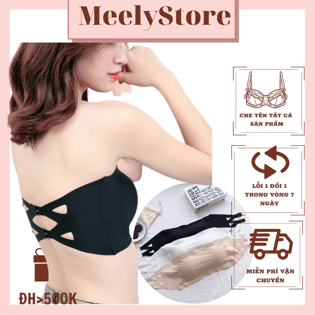 Áo Bra Quây Su Đúc Nữ Có Đệm Mút Nâng Ngực Chất Liệu Siêu Co Giãn Áo Lót Màu Pastel Dễ Phối Đồ Freesize 40-60kg - 8883