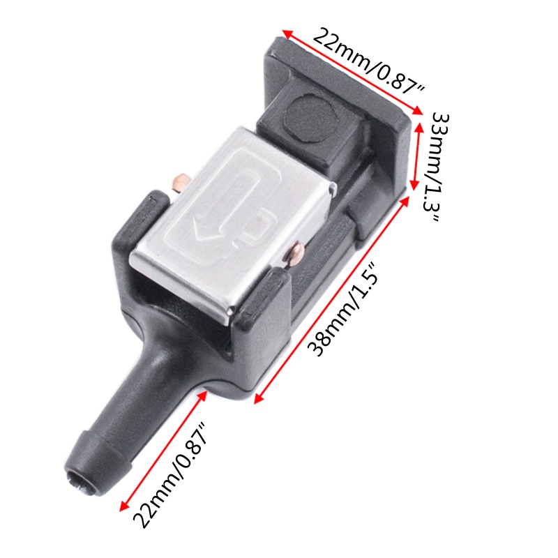 Đầu Nối Ống Nhiên Liệu 7mm Cho Tàu Thuyền 6G1-24305 - 05