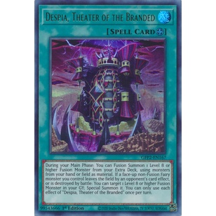 Thẻ Bài Yugioh Despia, Theater of the Branded - GFP2-EN167 - Ultra Rare 1st Edition