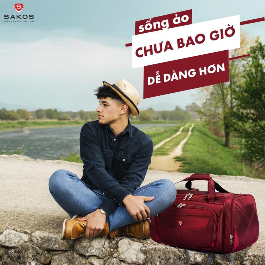 Túi du lịch SAKOS TRAVELLER M (SizeTrung)