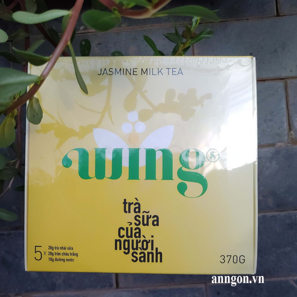 Trà sữa hoà tan WING Set 5 gói tự pha siêu ngon vị Hồng trà, Nhài - Shop ANNGON.VN