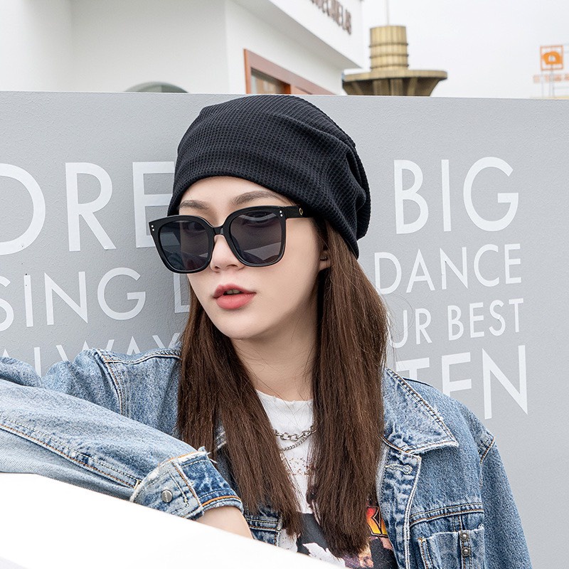 Kính râm đi biển nam nữ UNISEX khuyên tròn bản to cá tính Kính đi nắng sang chảnh