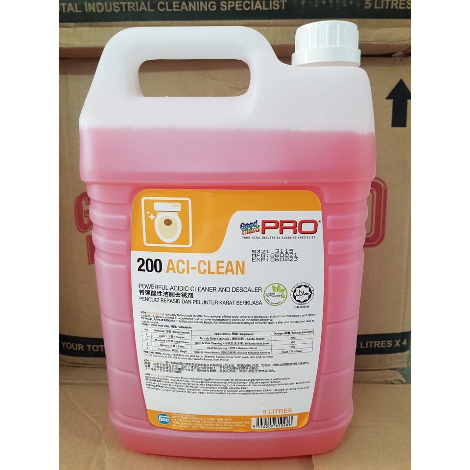 Hóa Chất Tẩy Rửa Vết Bẩn GMP 200