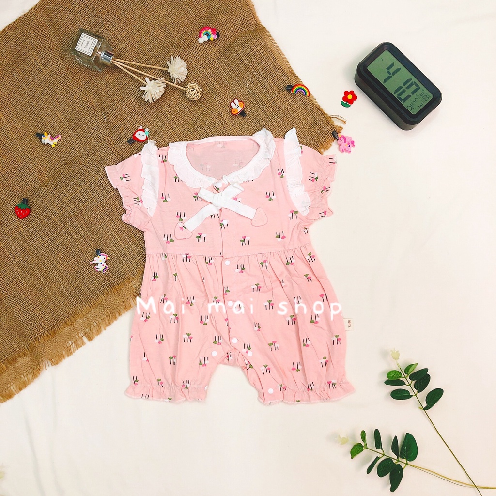 Body đùi chất cotton mềm mát cho bé 3-14kg -Bộ liền thân cho bé