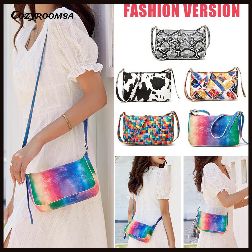 Túi Xách Da Pu In Họa Tiết Thời Trang