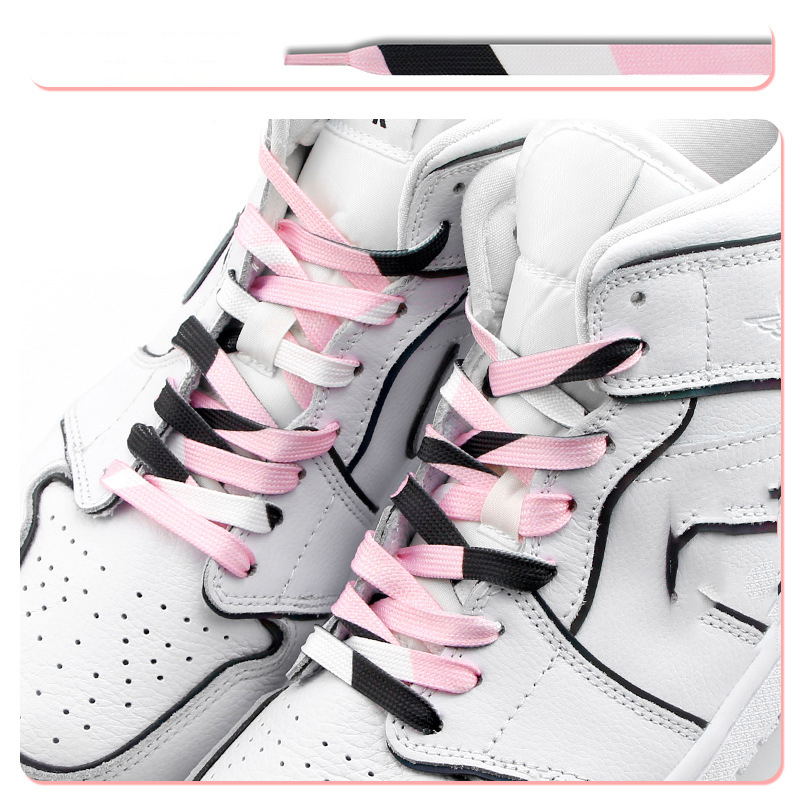 Dây giày màu sắc cầu vồng xinh xắn