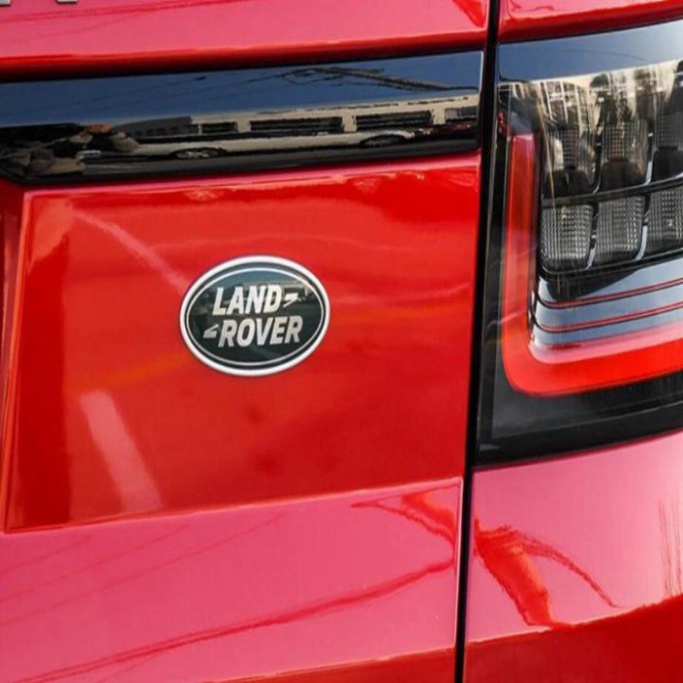 Logo biểu tượng sau xe Land Rover kích thước 90×48mm (HÀNG LOẠI 1)