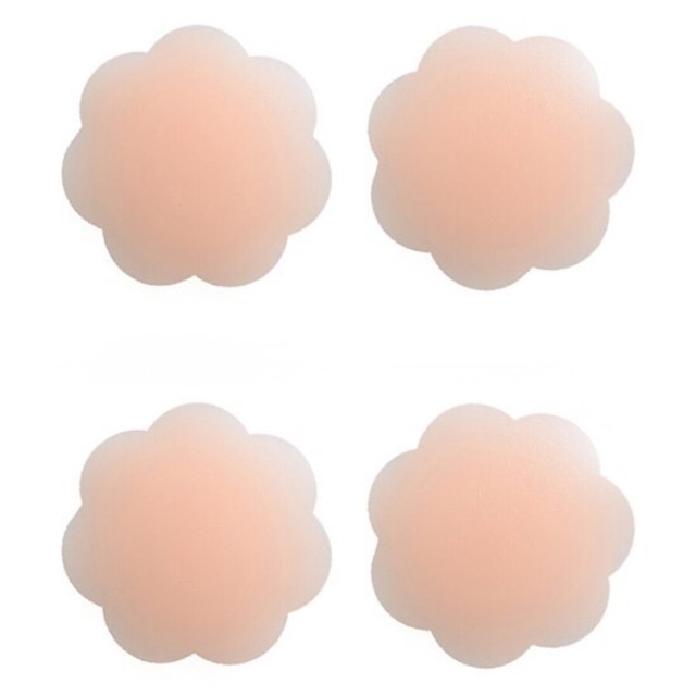 MIẾNG DÁN NHŨ HOA, MIẾNG DÁN NGỰC, MIẾNG DÁN ĐẦU TI SILICON 2 MIẾNG/ HỘP PK/33
