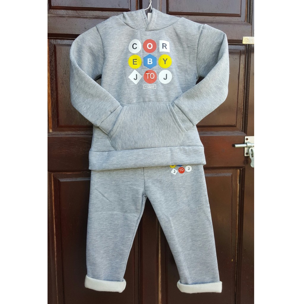 Bộ quần áo Hoodie cho bé trai/ bé gái ( 2- 7 tuổi) - Ảnh thật