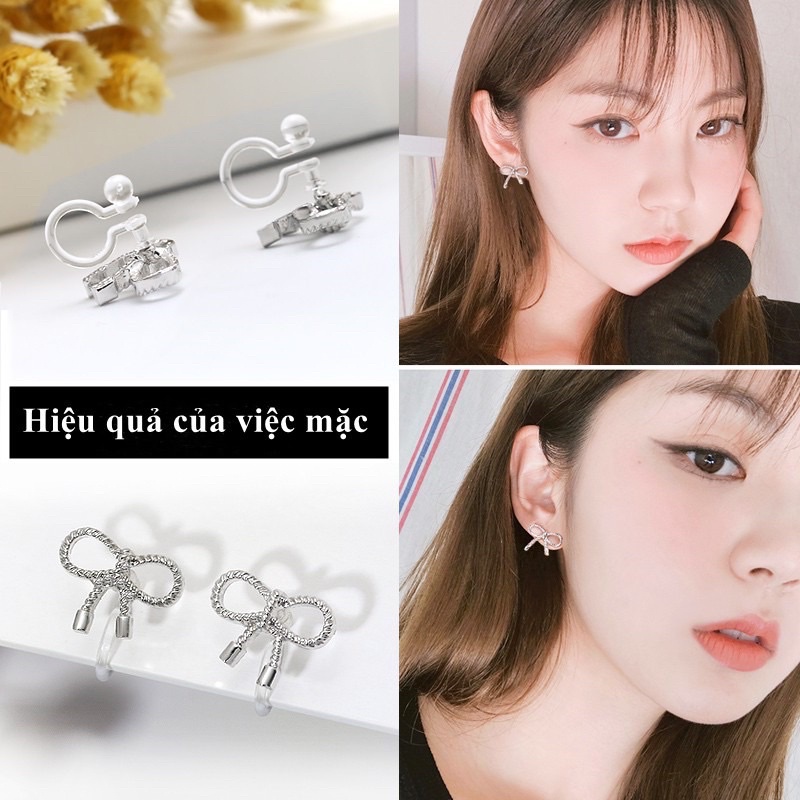 Kẹp khuyên tai không cần xỏ lỗ tai HA499