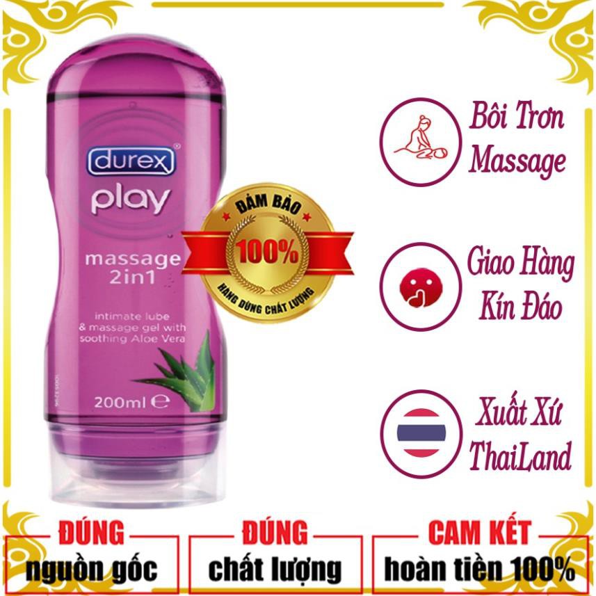 Gel bôi trơn Durex Massage 2 in 1 Thái Lan - 200ml