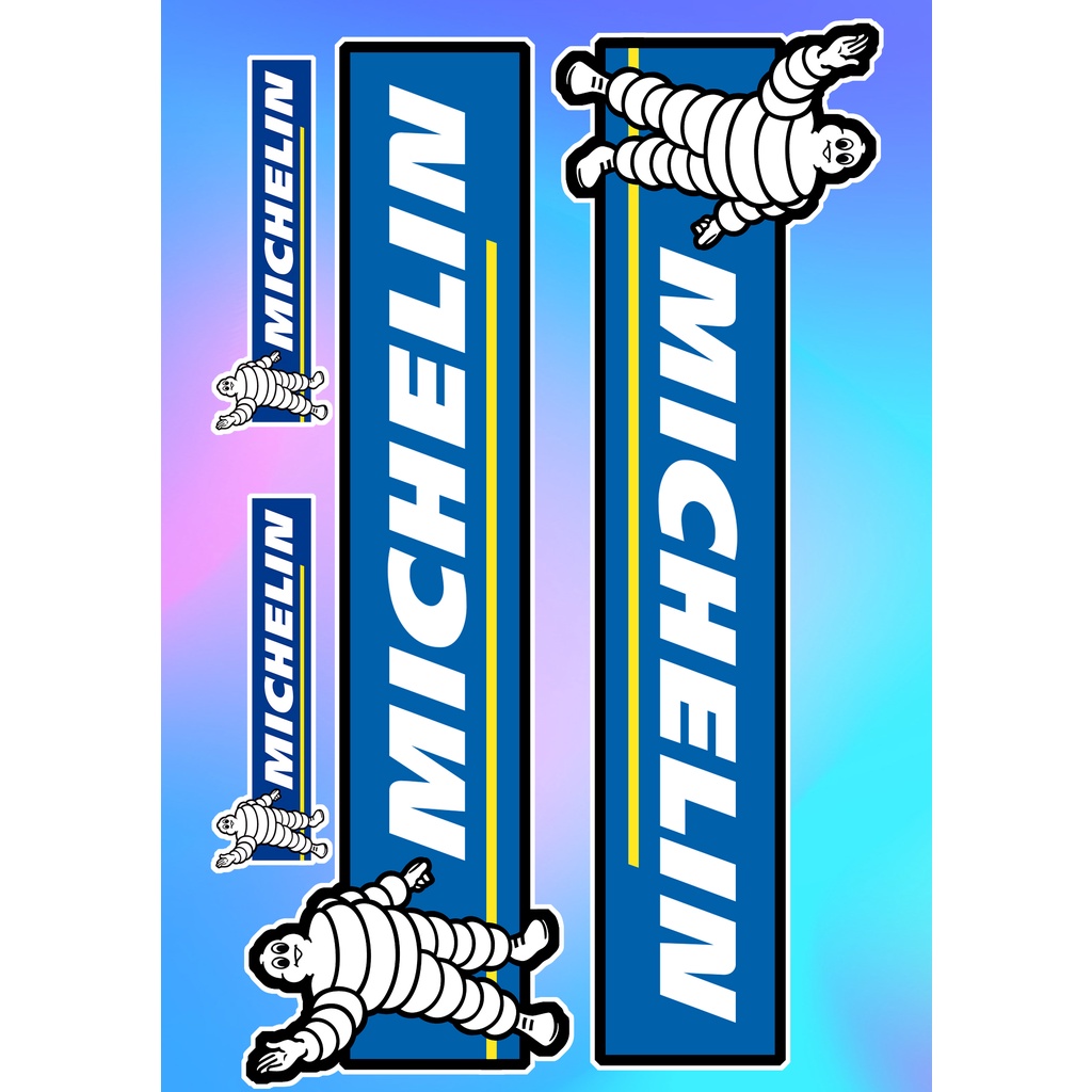 Tem dán RACCING chuyên dụng cho xe ô tô  xe máy  cá tính offroad cỡ lớn 15 x 30cm DECAL PP cao cấp