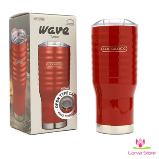 Ly Giữ Nhiệt Lock&Lock Wave Tumbler LHC4147RED 500ml - Larva Store