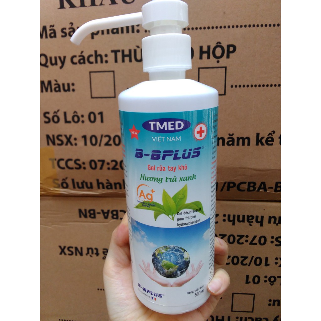 DUNG DỊCH SÁT KHUẨN TAY NHANH TMED TINH CHẤT TRÀ XANH