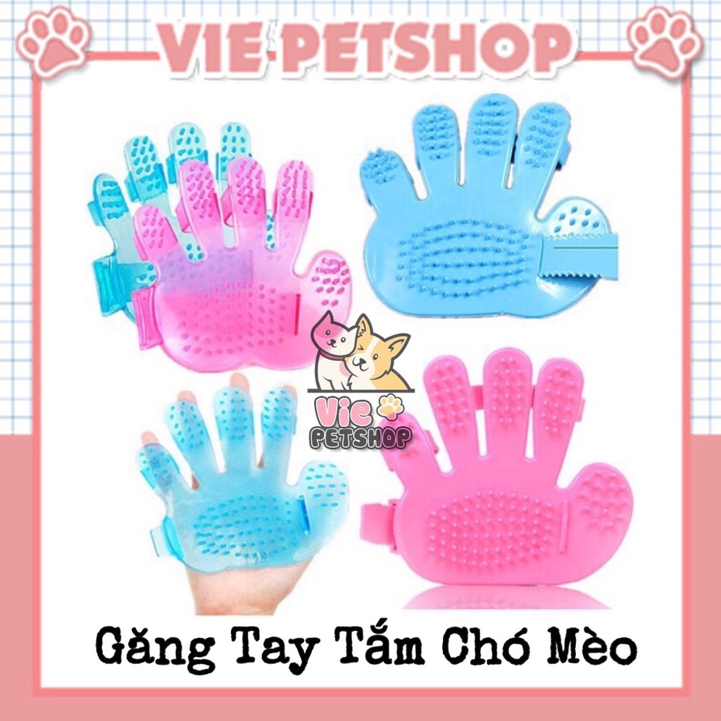 Găng Tay Tắm Chó Mèo | Vie PETSHOP