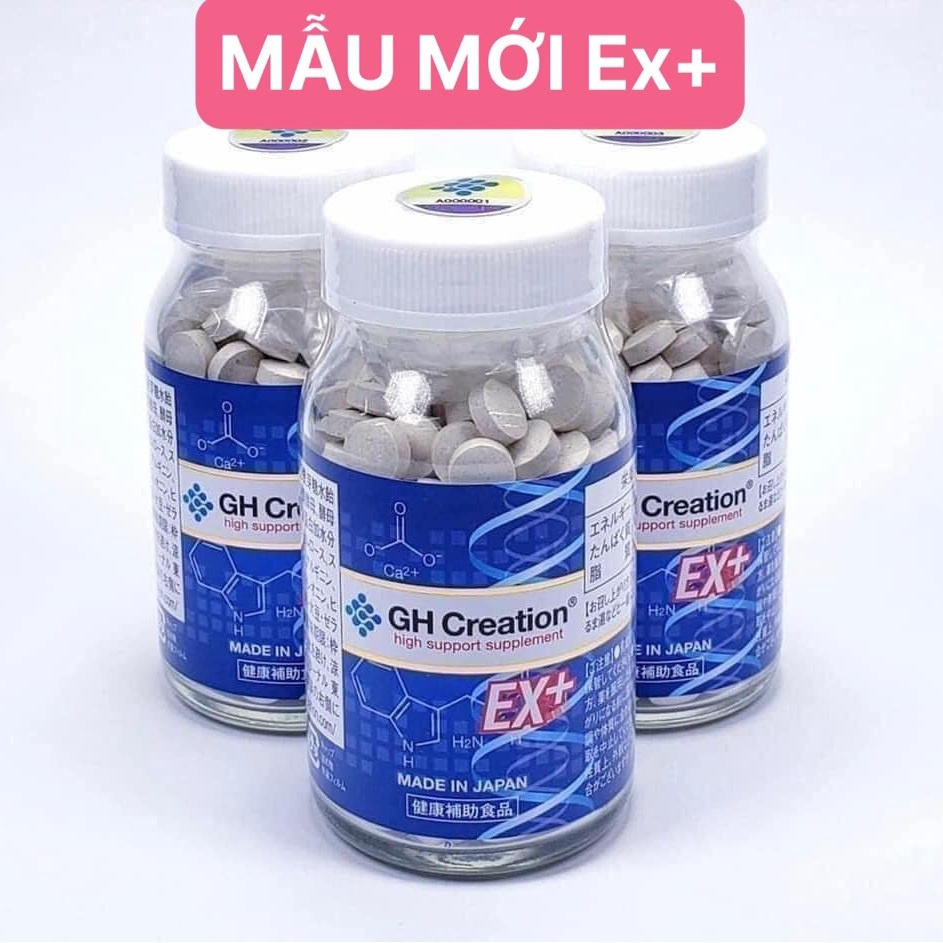 Viên uống hỗ trợ tăng chiều cao GH Creation EX+ Nhật Bản 270 viên