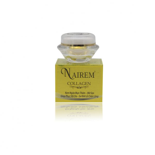 Nairem Collagen – Kem mụn thâm, mờ sẹo, phục hồi da, se khít lỗ chân lông 18g