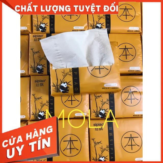 [XẢ KHO+FREE SHIP]  ⚡️Sẵn hàng/Loại 1⚡️30 gói giấy ăn gấu trúc SIPIAO siêu mềm mại siêu dai