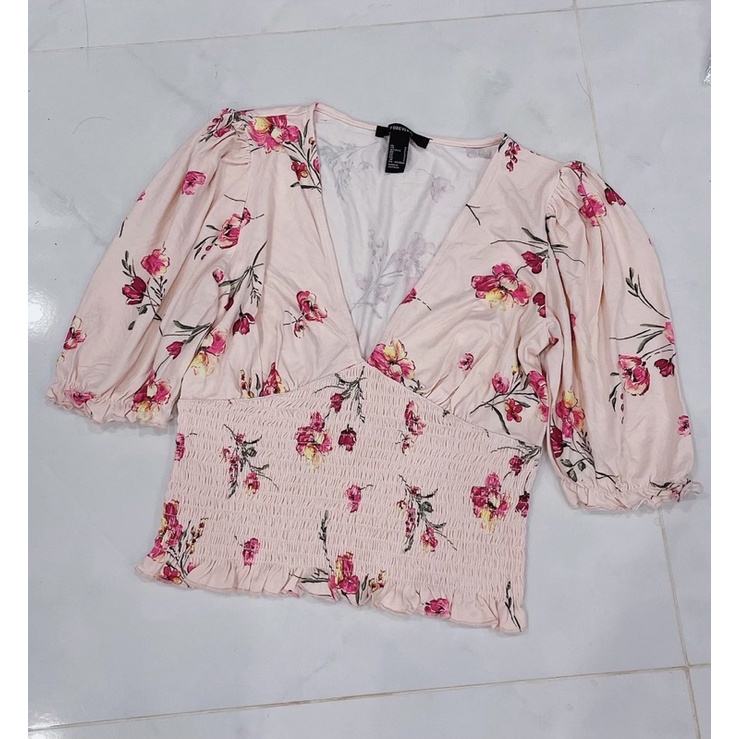 Áo kiểu cổ V xuất dư xịn