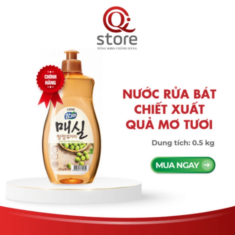 Nước Rửa Chén Chiết Xuất Quả Mơ Hàn Quốc
