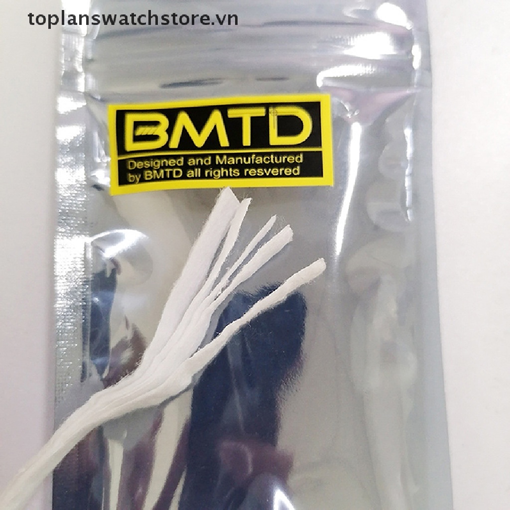 Túi 100 Lõi Cotton Màu Bạc 70 * 8 mm Dùng Để Làm Đồ Trang Sức Thủ Công