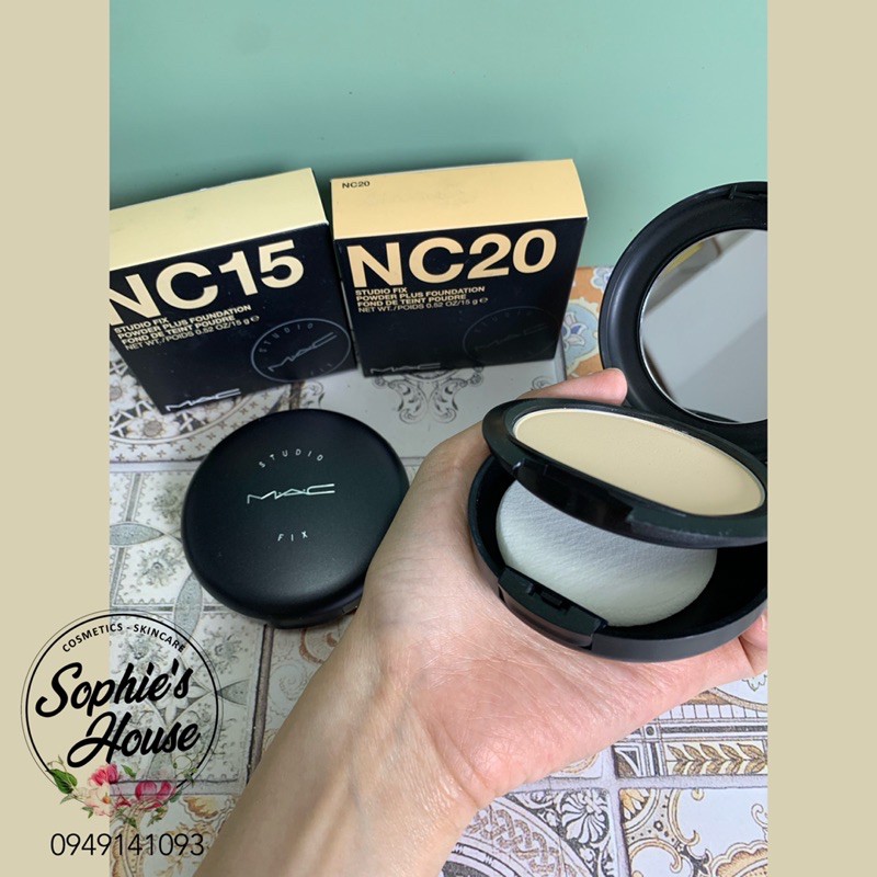 Phấn Phủ MAC Studio Fix Powder Plus Foundation NC15 - NC20