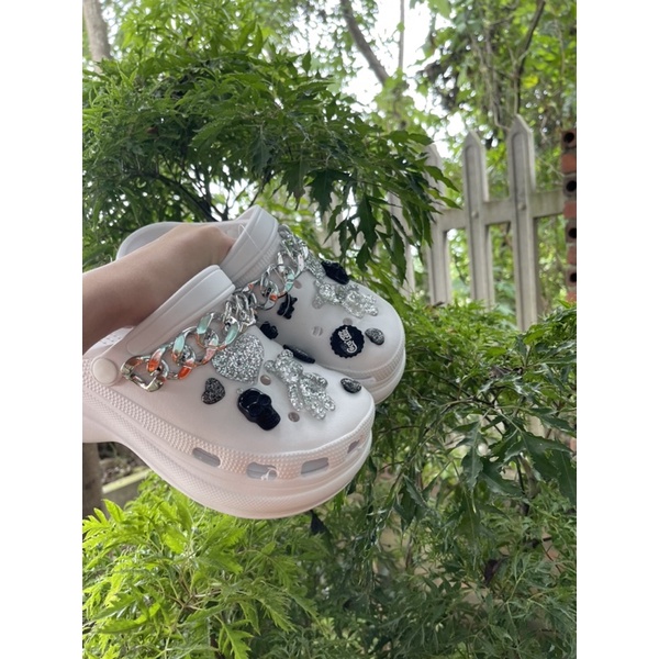 Dép Cross đính đá ảnh thật ở cuốiN