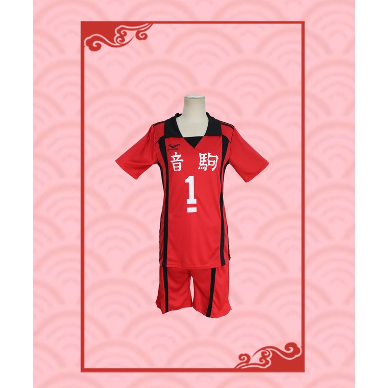 Bộ Trang Phục Cosplay Nhân Vật Anime Gồm Áo Thun Tay Ngắn Và Quần Short Phong Cách Haikyuu