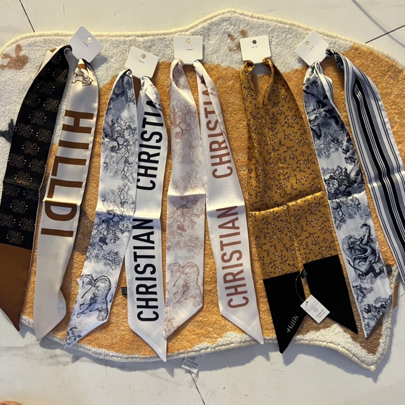 Khăn quấn túi xách in hoa văn - Maben