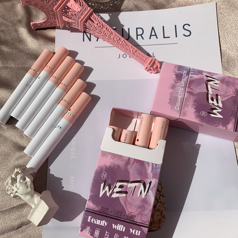 Set 8 cây Son kem lì ống khói kháng nước không phai màu | BigBuy360 - bigbuy360.vn